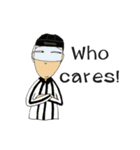 Crazy ice hockey family (English)（個別スタンプ：24）