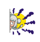 A gray hair girl-Tina！！（個別スタンプ：11）