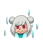 A gray hair girl-Tina！！（個別スタンプ：20）