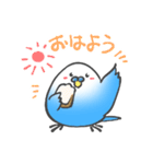 おむすびインコのピースケ（個別スタンプ：1）