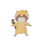 アライグマのたぬ（個別スタンプ：10）