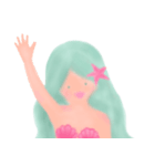 人魚ちゃんスタンプ（個別スタンプ：4）