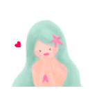 人魚ちゃんスタンプ（個別スタンプ：6）
