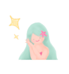人魚ちゃんスタンプ（個別スタンプ：14）