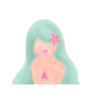 人魚ちゃんスタンプ（個別スタンプ：17）
