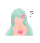 人魚ちゃんスタンプ（個別スタンプ：23）