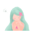 人魚ちゃんスタンプ（個別スタンプ：24）