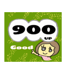 ぴん子ちゃんのボウリング！（個別スタンプ：37）