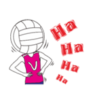 My volleyball lover（個別スタンプ：11）