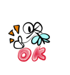 何も吸えなくて…蚊（個別スタンプ：4）