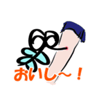 何も吸えなくて…蚊（個別スタンプ：22）