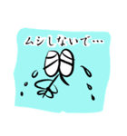 何も吸えなくて…蚊（個別スタンプ：28）