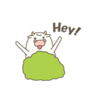 Kawaii Cow Animated！（個別スタンプ：2）