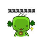 Happy cute broccoli man（個別スタンプ：6）