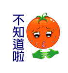 Tomato playful girl (7)（個別スタンプ：22）