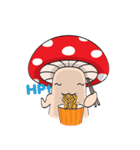 Red MushRoom Gamer（個別スタンプ：6）