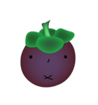 Chom Chom's friend (Mangosteen)（個別スタンプ：16）