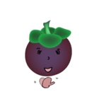 Chom Chom's friend (Mangosteen)（個別スタンプ：22）