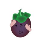 Chom Chom's friend (Mangosteen)（個別スタンプ：28）