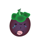 Chom Chom's friend (Mangosteen)（個別スタンプ：33）