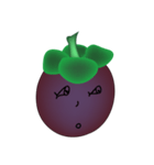 Chom Chom's friend (Mangosteen)（個別スタンプ：36）