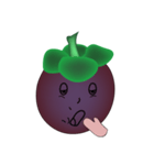 Chom Chom's friend (Mangosteen)（個別スタンプ：38）