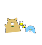 Twins Bear（個別スタンプ：37）