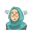 Sarah The Sweet Hijab Girl（個別スタンプ：13）