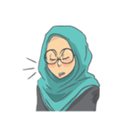 Sarah The Sweet Hijab Girl（個別スタンプ：19）