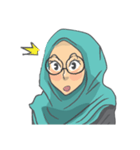 Sarah The Sweet Hijab Girl（個別スタンプ：20）