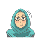 Sarah The Sweet Hijab Girl（個別スタンプ：31）