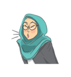 Sarah The Sweet Hijab Girl（個別スタンプ：33）