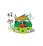 Inspired by the lively parrot（個別スタンプ：8）