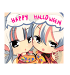 Little Twins: Halloween（個別スタンプ：35）