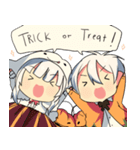 Little Twins: Halloween（個別スタンプ：36）
