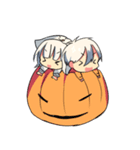 Little Twins: Halloween（個別スタンプ：37）