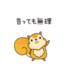 こっそリス（個別スタンプ：7）