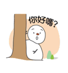 Manda snowman（個別スタンプ：30）