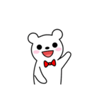 Bow Tie Bear Animated（個別スタンプ：1）