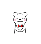 Bow Tie Bear Animated（個別スタンプ：2）