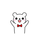 Bow Tie Bear Animated（個別スタンプ：3）