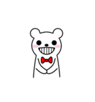 Bow Tie Bear Animated（個別スタンプ：4）