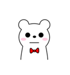 Bow Tie Bear Animated（個別スタンプ：6）