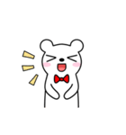 Bow Tie Bear Animated（個別スタンプ：18）