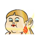 動く！輝くきらきらスタンプ日本語（個別スタンプ：4）