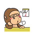 Little Gorilla - Chibi 1（個別スタンプ：17）