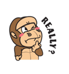 Little Gorilla - Chibi 1（個別スタンプ：25）