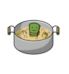 昆布君と干瓢ちゃん（個別スタンプ：40）