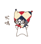 Cute funny clown.（個別スタンプ：16）