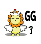 BEN lion daily languages（個別スタンプ：27）